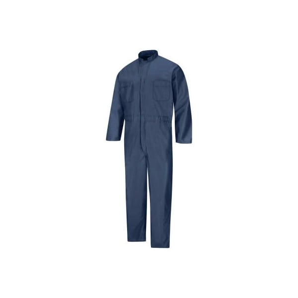 Red Kap ESD/Anti-Static Operations Coverall, Navy, Polyester/Nylon, Tall, XL